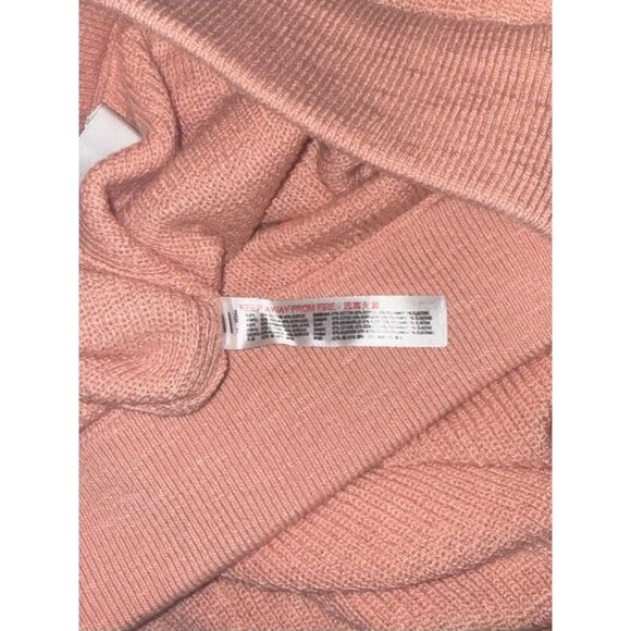 2 Piece Free People Beach Lounge Cozy Cotton Blend Sweater and Shorts Set L - Picture 8 of 8